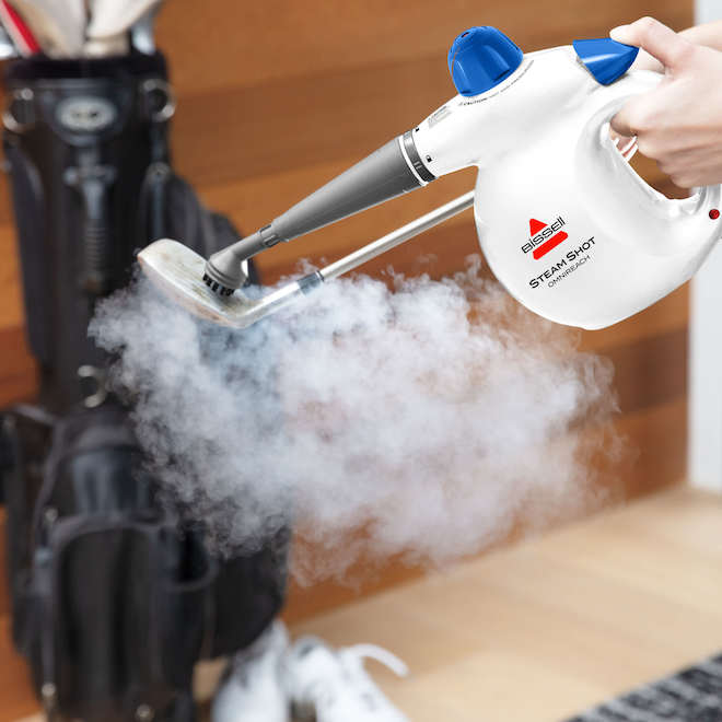 BISSELL Steam Shot OmniReach Handheld Steam Cleaner with 11