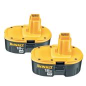 Ensemble de deux piles XRP de service intensif, 18 V