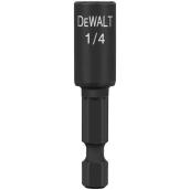 Tournevis à douille Impact Ready de DEWALT, tige hexagonale de 1/4 po, acier rapide à l'oxyde noir