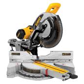 Scie à onglet combinée coulissante à double biseau de chez DeWalt, 12 po, 15 A