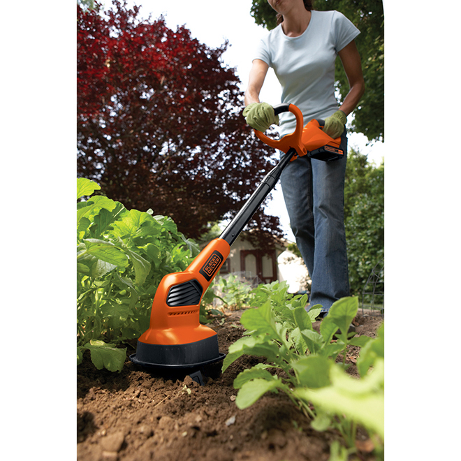 Cordless Cultivator - 7" Steel Tines - 20 V