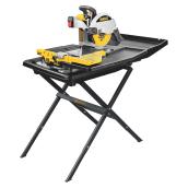 DeWalt Tile Saw 10-in 15 A with Folding Stand