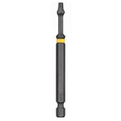 DEWALT Impact Ready Screwdriver Bit - Square Recess - #1 3 1/2-in - Hex Shank