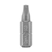 Embouts pour tournevis carré Impact Ready de DEWALT en acier, tige hexagonale 1/4 po, no 2, 1 po, paquet de 2