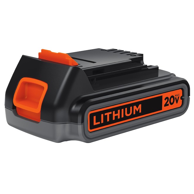 Black+Decker 2-A 20-V Lithium-Ion Battery for Cordless Tools