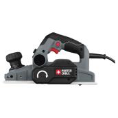 Porter-Cable Corded Hand Planer with Bag - 6-Amp Motor - 16500 RPM - Dual-Side Dust Extraction - 5/64-in Cutting Depth
