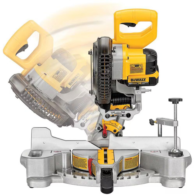 DEWALT Sliding Mitre Saw - Cordless - 20V MAX - Bare Tool (battery not included)
