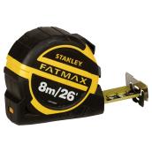 Locking Tape Measure - ABS/Rubber - SAE/Metric - 26'