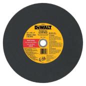 DEWALT Meule à tronçonner pour scie portative à métal de 14 po