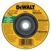 DEWALT 4-in x 1/4-in x 5/8-in Concrete/Masonry Grinding Wheel