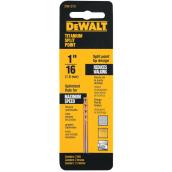 DEWALT 1/16-in Dia. Titanium Pilot Point Round Shank Drill Bit