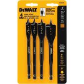 DEWALT DW4SPADE 4-Piece Spade Bit Set