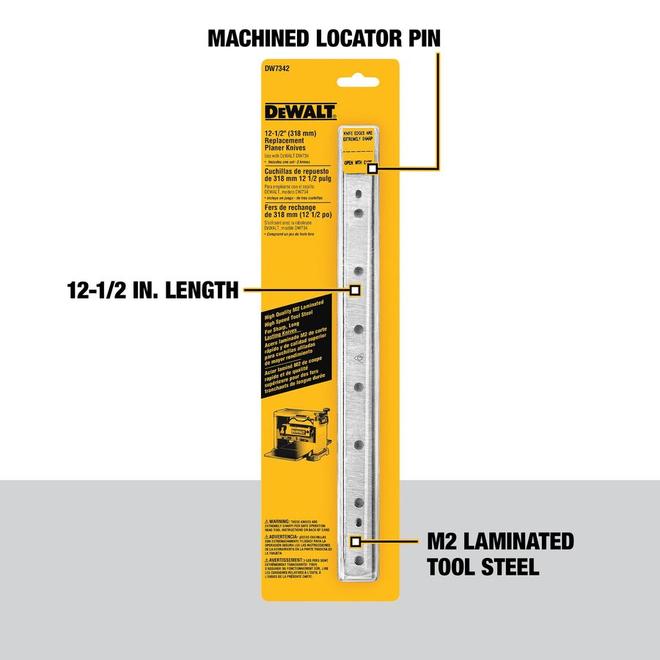 DEWALT 12-1/2-in Planer Knives (Set of 3)