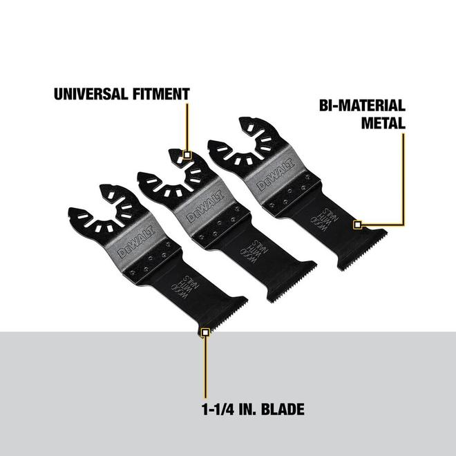 Dewalt bi metal store multi tool blade