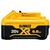 DEWALT DEWALT 20V MAX Li-ion 6.0Ah Premium XR Battery (DCB206)