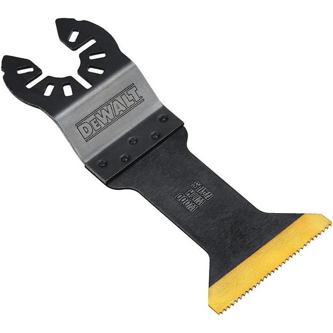 DEWALT Wide Titanium Oscillating Blade for Wood with Nails (DWA4204)
