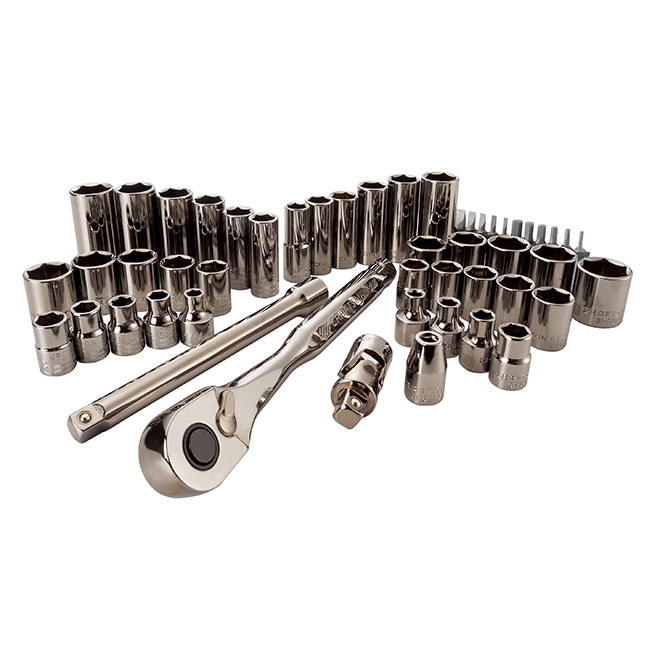 CRAFTSMAN Mechanics Tool Set - Steel - 51 Pieces