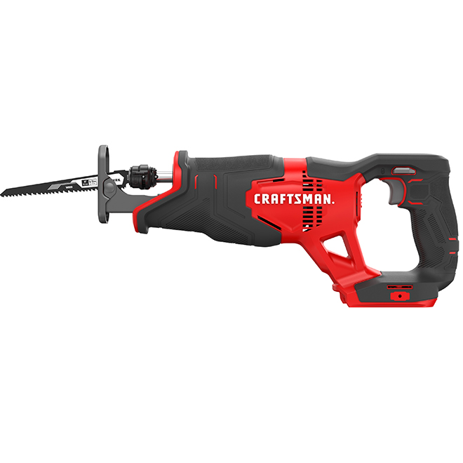 Craftsman 20-Volt Max Cordless Reciprocating Saw - 3000 RPM - Variable Speed - Bare Tool (battery not included)