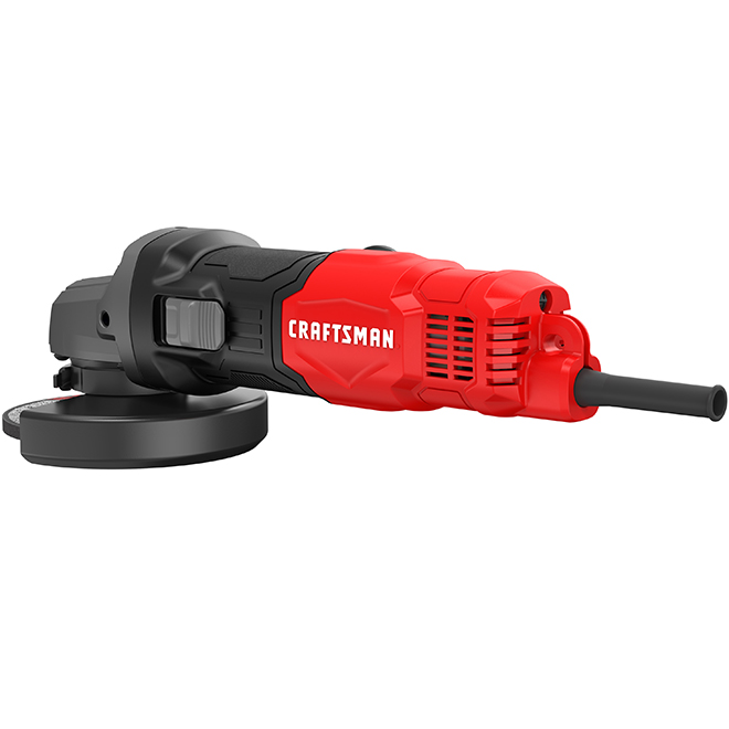 Craftsman 4 1/2-in Small Corded Angle Grinder - 6-Amp - 12000 RPM - 3 Position Handle