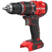 CRAFTSMAN V20 Cordless Hammer Drill - 2100 RPM - Brushless Motor - Variable Speed - Bare Tool (battery not included)