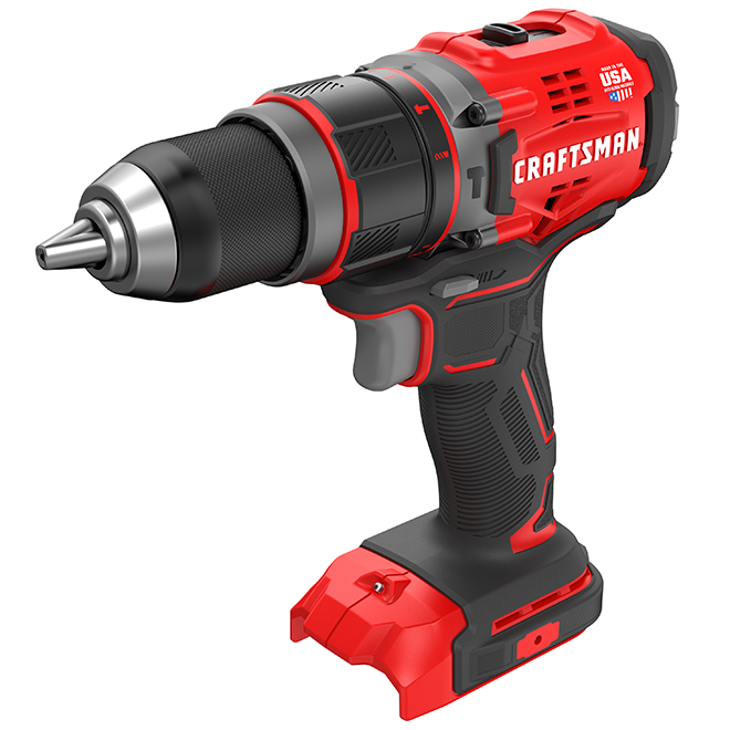 Craftsman V20 Cordless Hammer Drill - 2100 RPM - Brushless Motor - Variable Speed - Bare Tool (battery not included)