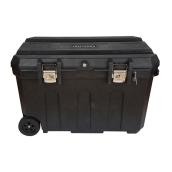 CRAFTSMAN 37-in Wheeled Lockable Tool Box - 50-gal. - Black Plastic