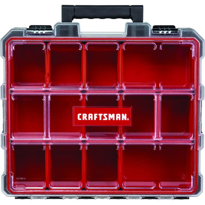 XL Pro Compartment Organizer - Red and Black