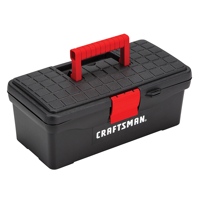 CRAFTSMAN Classic Tool Box - 13-in - Black and Red