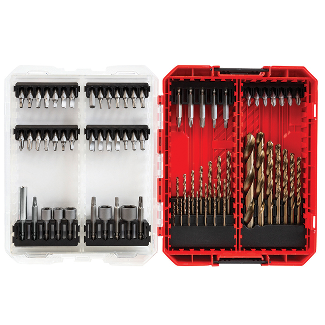 Craftsman Drill and Drive Bit Set - 85 Pieces - Shock-Resistant Steel - Hard Protective Case