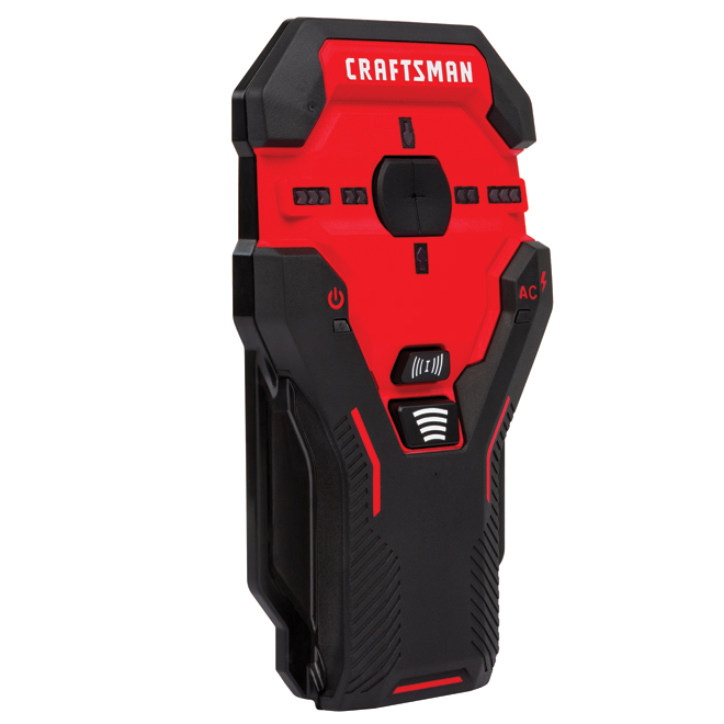 CRAFTSMAN Stud Sensor - 1 1/2-in to 3-in Depth - Red and Black