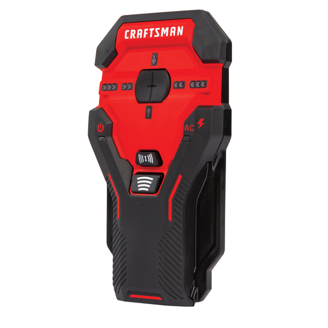 CRAFTSMAN Stud Sensor - 1 1/2-in to 3-in Depth - Red and Black