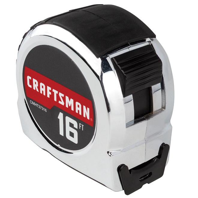 CRAFTSMAN Classic Tape Measure - 1'' x 16' - Chrome CMHT37316S | RONA