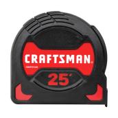 Ruban à mesurer PRO-10, 1,25'' X 25', rouge