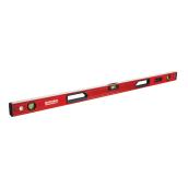 CRAFTSMAN Magnetic Box Beam Level - Lighted - 48-in - Red and Black