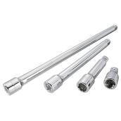 3/8'' Drive Extension Bar - Steel - Set of 4