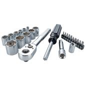 Steel Hand Tool Set - Nano SAE - 3/8 po - 24 Pieces