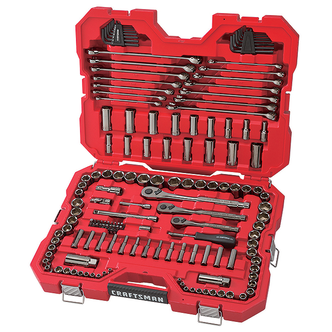 Mechanic Tool Set with Case - 121 Pieces