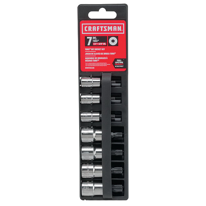 thumbnail image 2 of HORUSDY 34-Piece Torx Bit & Socket Set – 1/4, 3/8, 1/2 Drive, T6-T70, S2 Steel, Tamper Resistant 2 of 5
