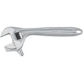 CRAFTSMAN Adjustable Wrench - Reversible Jaw - 8-in - Steel - Chrome