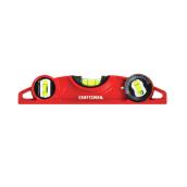 CRAFTSMAN Cast Torpedo Level - 9-in - Red and Black