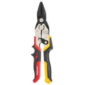 Craftsman Aviation Snips - 10-in - Right Cut - Red and Yellow