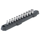 Craftsman 11-Piece SAE 1/4-in Drive 6 Points Shallow Socket Set