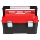 CRAFTSMAN Toolbox with Windows - Portable - 20-in - Plastic and Metal