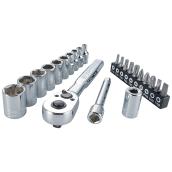 Steel Hand Tool Set - Nano Metric - 1/4" - 24 Pieces