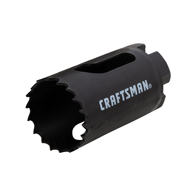 CRAFTSMAN Hole Saw - 1 1/4-in dia - Bi-Metal - Non-Arboured - Black