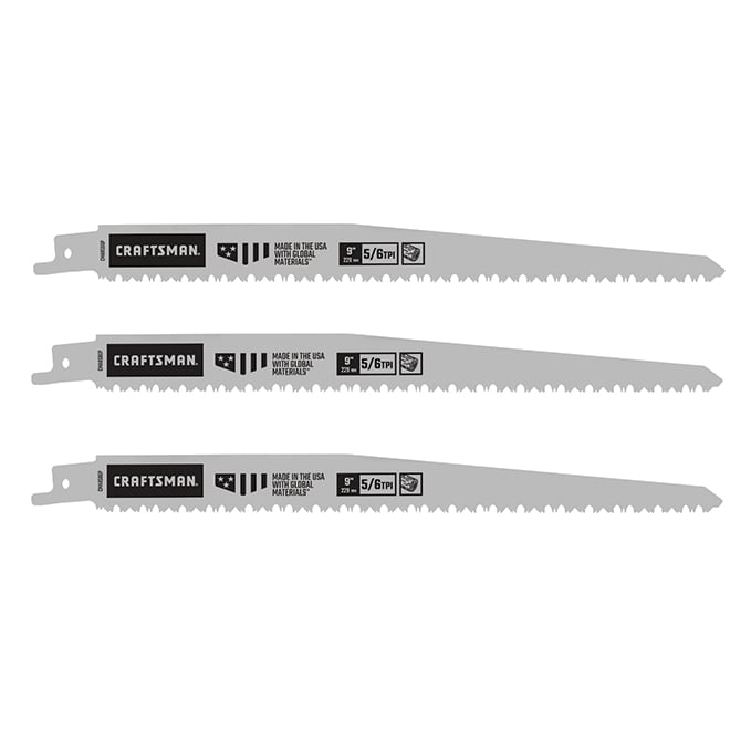 5 Lames De Scie à Air Comprimé 32T Bi-Métal - Pour Métal, Bois, Plastique - Longueur 94mm - Coupe Précise