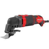 CRAFTSMAN 14-Pc Corded 3 A Oscillating Multi-Tool Kit with Soft Case - LED Light - Variable Speed
