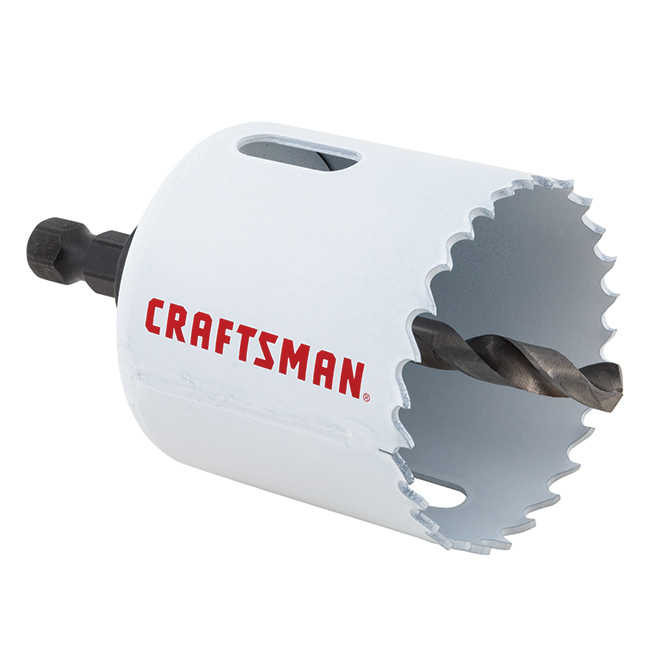 CRAFTSMAN Economic Hole Saw - 2-in dia - Bi-metal Arbour - Universal