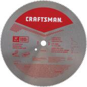 Lame de scie circulaire pour contreplaqué Craftsman, 10 po dia, 180 dents, acier haut carbone