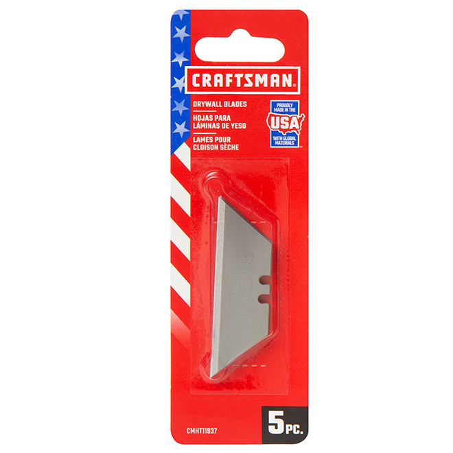 CRAFTSMAN Heavy-Duty Utility Blade for Drywall - 5-Pack